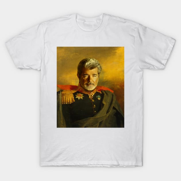 George Lucas - replaceface T-Shirt by replaceface